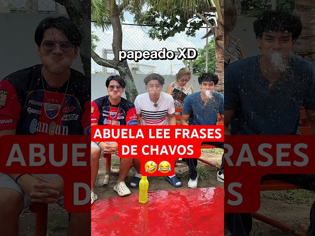 ABUELA LEE FRASES DE CHAVOS 🤣😂 (¿cual fue su favorita?)🤪  #lospqliares #humor #comedia #shorts