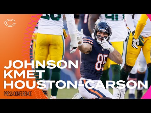 Johnson, Kmet, Houston-Carson react to loss against Packers | Chicago Bears video clip