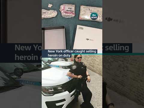 New York police officer sells heroin on duty #news #uk #usa