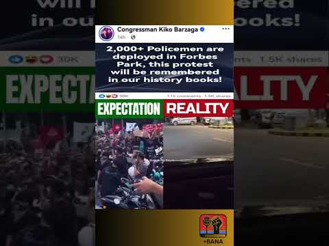 PUMALPAK ANG PEOPLE POWER SA FORBES PARK!