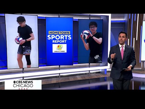 Fremd High School junior back to playing volleyball after rare cancer diagnosis