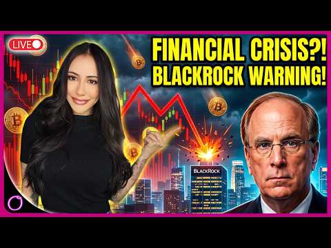 NEXT FINANCIAL CRISIS?! BLACKROCK WARNS OF FINANCIAL COLLAPSE AS BITCOIN AND STOCKS FACE A BIG TEST!
