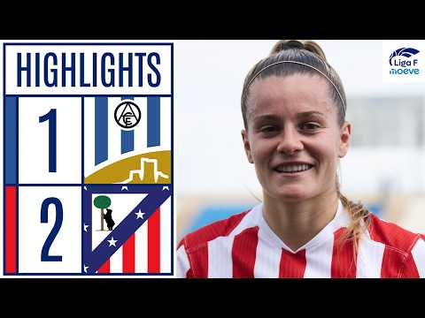 ALHAMA CF ELPOZO 1 - 2 ATL&Eacute;TICO DE MADRID | RESUMEN LIGA F MOEVE