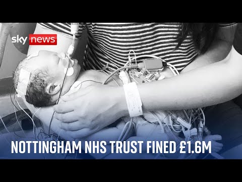 Nottingham NHS trust fined £1.6m over baby deaths in maternity care