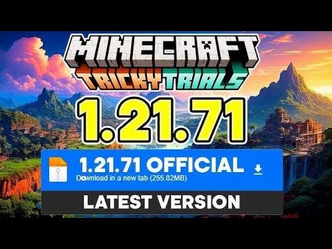 تحميل ماين كرافت 1.21.71 آخر إصدار | download minecraft 1.21.71  #minecraft