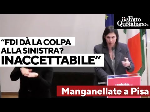 Manganellate a Pisa, Schlein attacca Fratelli d'Italia: "Danno la colpa a noi? Frasi inaccettabili"