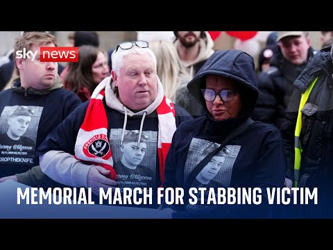 Sheffield United fans pay poignant tribute to teenager stabbed to death Harvey Willgoose