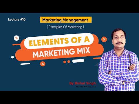 Elements Of Marketing Mix I Principles Of Marketing I Lecture_10 I By Bishal Singh