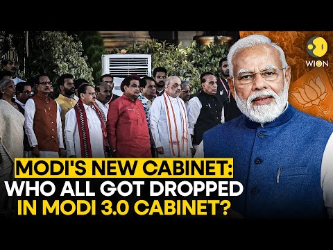 Modi's New Cabinet: Who all got dropped in Modi 3.0 cabinet? | WION Originals