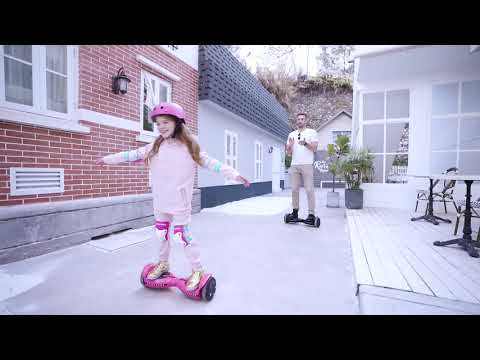 Bluetooth Hoverboard with Led Light Flashing Wheels | TOMOLOO Q3-C Hoverboard for Kids