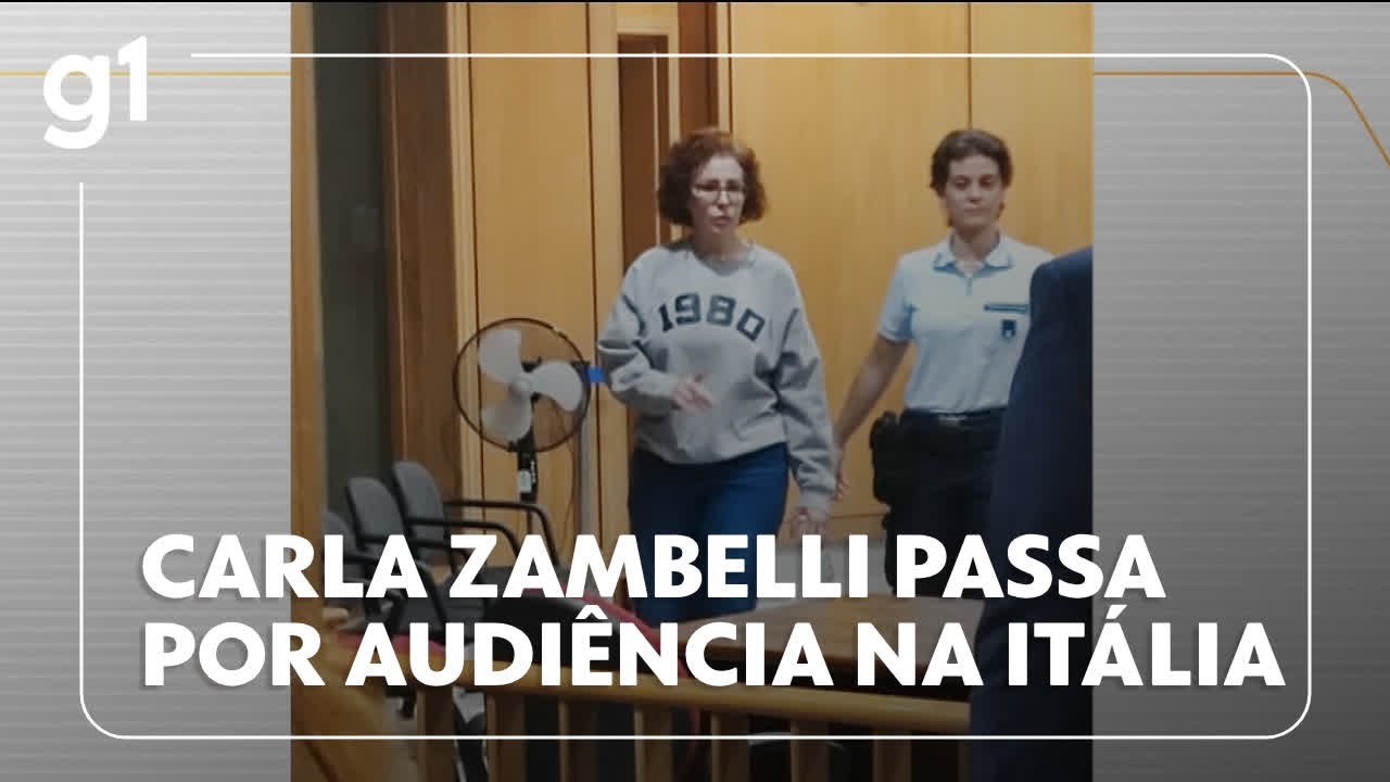Carla Zambelli passa por audiência na Itália e seguirá presa até nova decisão