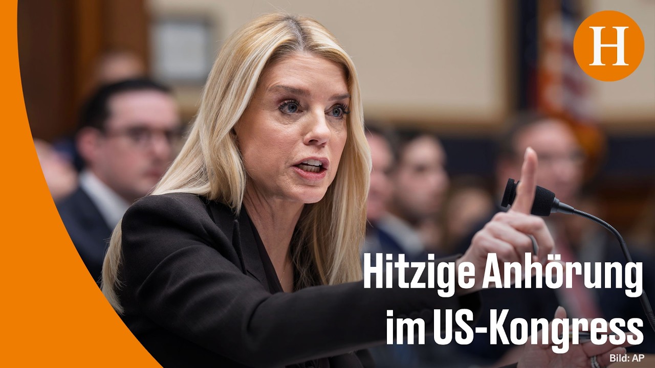 Umgang mit Epstein-Akten: US-Justizministerin Bondi räumt Fehler ein