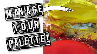 How to manage your palette - Artists & Illustrators