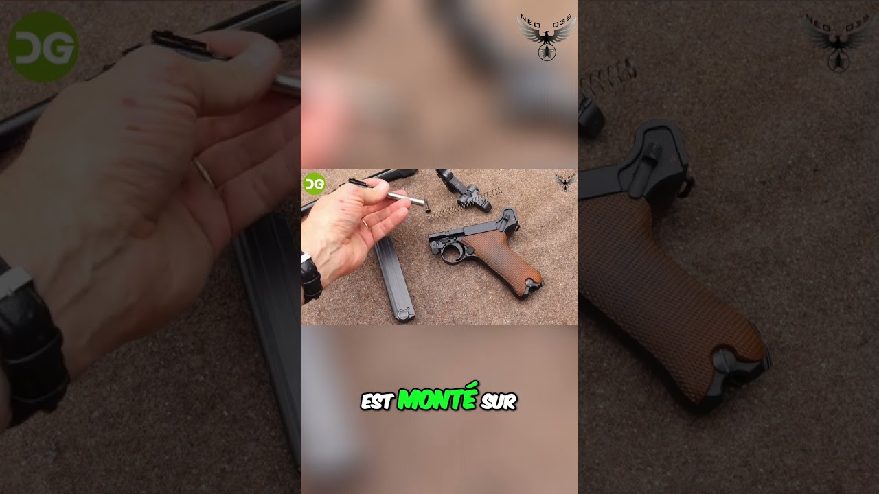 Démontage Facile: Comment Démonter ce Luger Airsoft #shorts