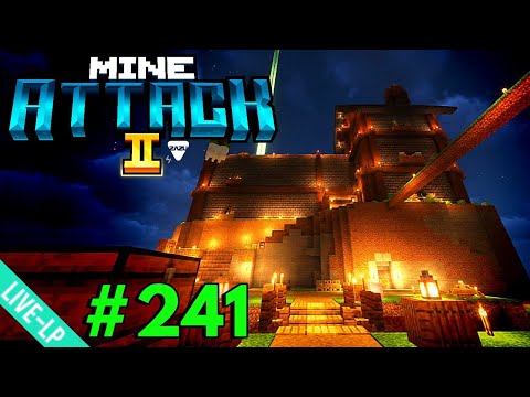 Letzte, lustige Baufolge vor ABSCHLUSS! [LIVE-LP] [241] - Minecraft Mineattack II