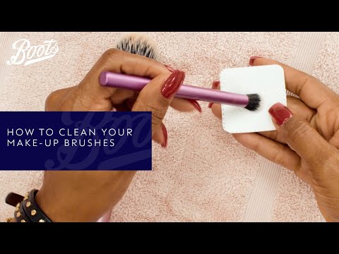 boots.com & Boots Discount Code video: How To Clean Your Make-up Brushes Properly | Make-up Tutorial | Boots Beauty | Boots UK