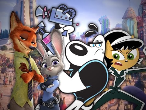 Zootopia vs T.U.F.F. Puppy. Epic Rap Battles of Cartoons Season 3.