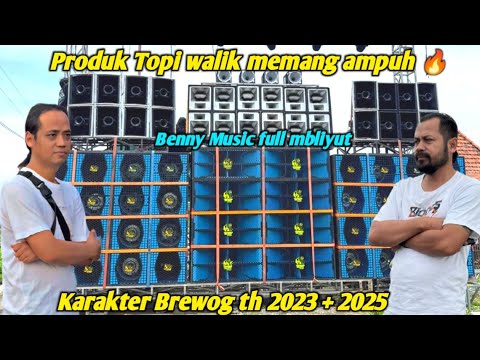 Benny music Aura Brewog th 2023,, vibes Horegnya kental banget. Bikin keder seluruhnya