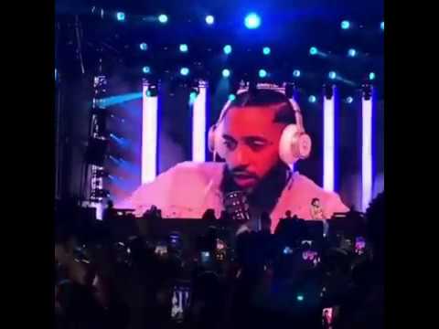 J COLE PAYS TRIBUTE TO NIPSEY HUSSLE ‘LOVE YOURZ’ AT SHOW!