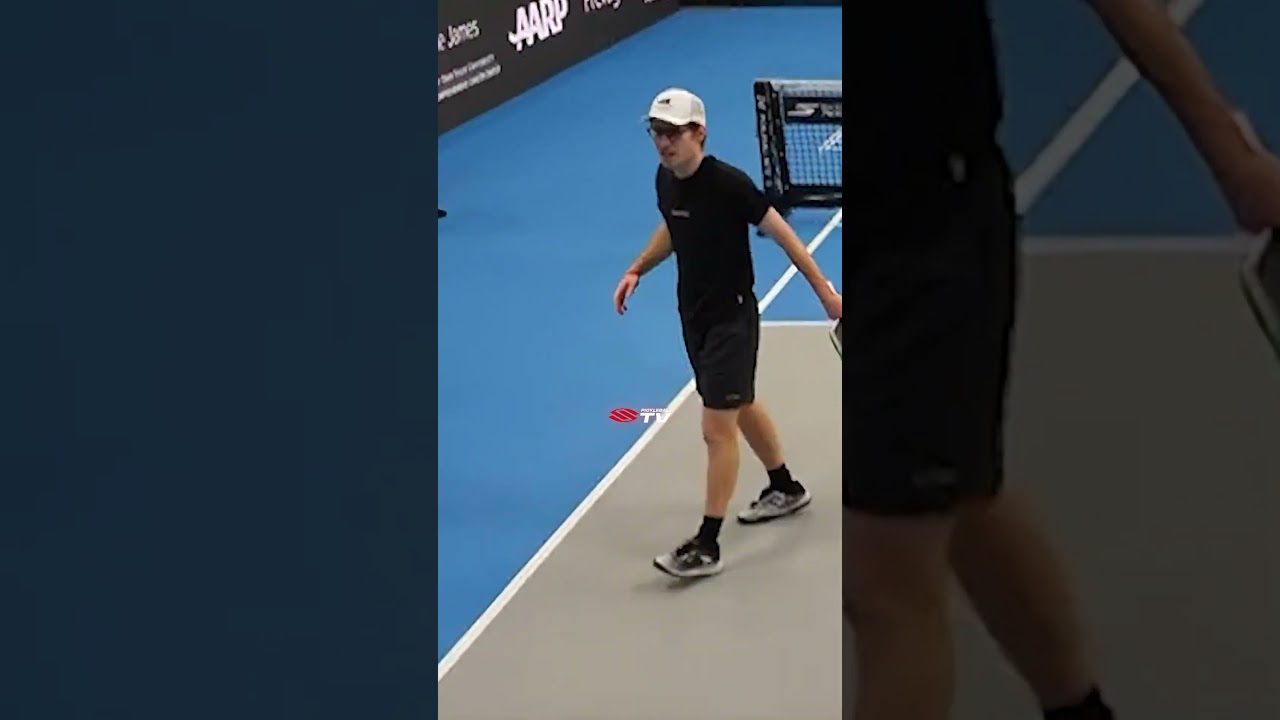 UP and IN 🌈 #pickleball #pickleballislife #pickleballhighlights