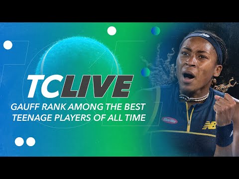 Where does Coco Gauff Rank Among the Best Teenage Players of All Time? | Tennis Channel Live