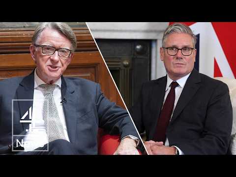 Starmer questioned on Lord Mandelson’s appointment despite Epstein links