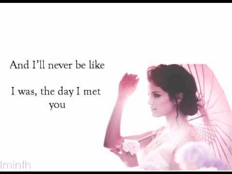 Selena Gomez & The Scene - Ghost Of You w/lyrics on screen [HQ]+ Download Link