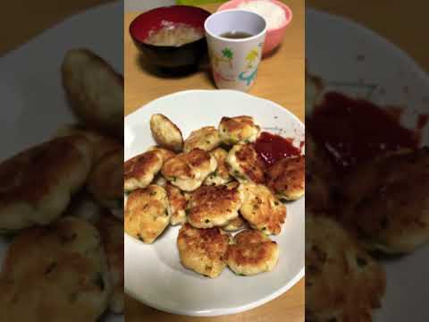 #中華スープ #サラダ #ささみのチーズ焼き #ポテト #ぎょうざ