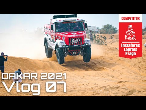 Instaforex Loprais Praga Team - DAKAR 2021 - STAGE 5 - Vlog 07