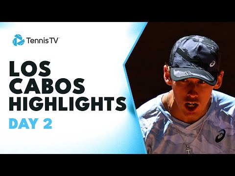 De Minaur Makes Debut; Jarry, Gojo Feature | Los Cabos 2023 Highlights Day 2