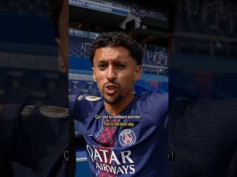 Marqui loves Media Day 🤣 #PSG #Marquinhos