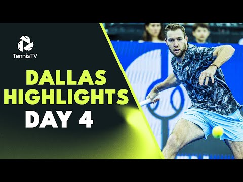 Fritz Battles Sock, Kecmanovic, Isner & Mannarino In Action | Dallas 2023 Day 4 Highlights