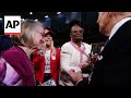 Marjorie Taylor Greene gives Biden a Laken Riley pin