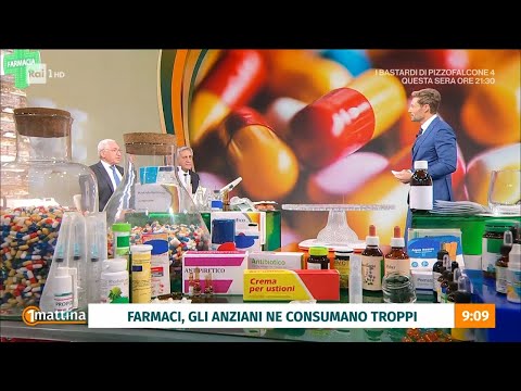 Farmaci, gli anziani ne consumano troppi - UnoMattina 23/10/2023