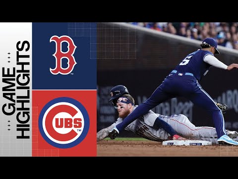 Red Sox vs. Cubs Game Highlights (7/14/23) | MLB Highlights video clip