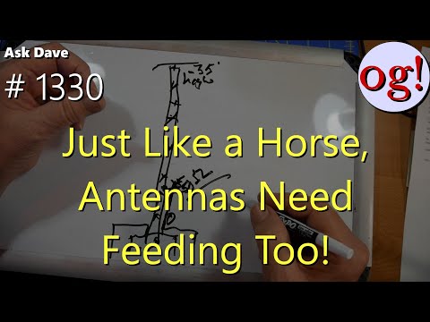 Just Like a Horse, Antennas Need Feeding Too! (#1330) Just Like a Horse, Antennas Need Feeding Too! (#1330)