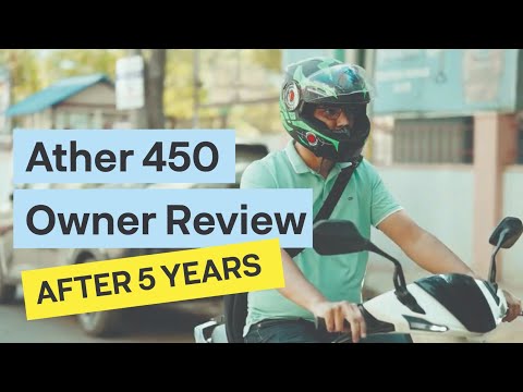 Ather 450 owner reviews his scooter after 5 YEARS of riding ⚡️