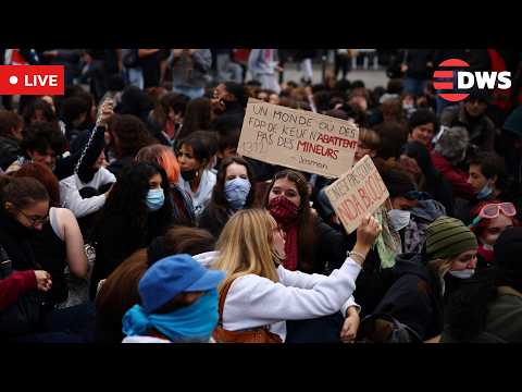 LIVE: Paris Erupts As Workers And Students March Over Cost Of Living Crisis | DWS News | AM14