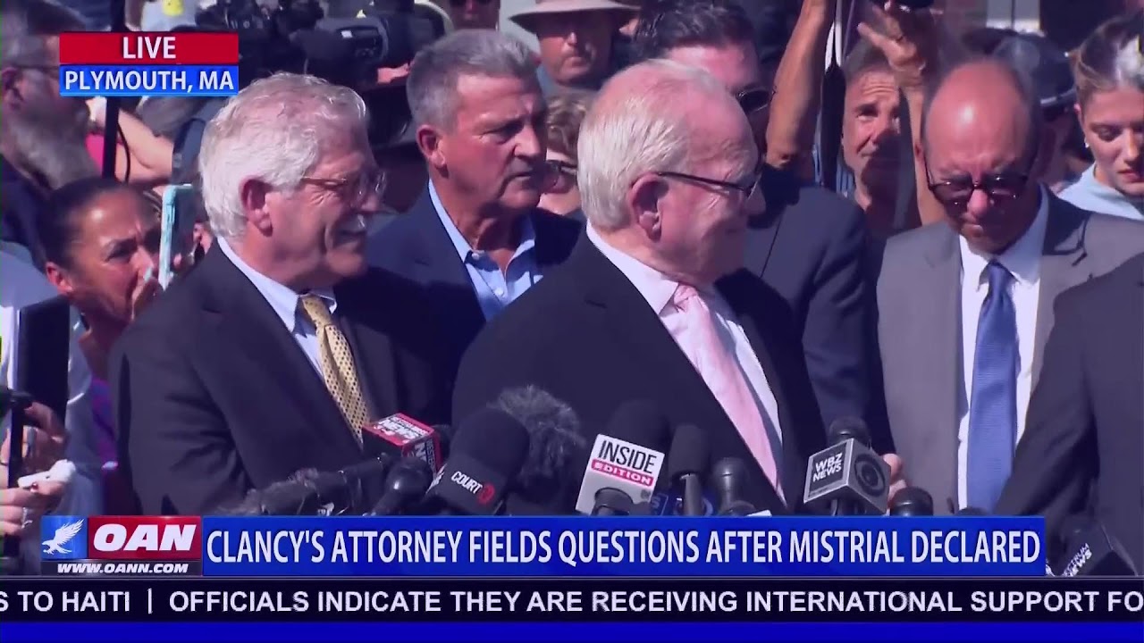 LIVE: CLANCY CASE ATTORNEY SPEAKS AFTER MISTRIAL