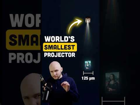 Researchers Invented A Projector You Need a Microscope to See #technews #innovation #newtechnology