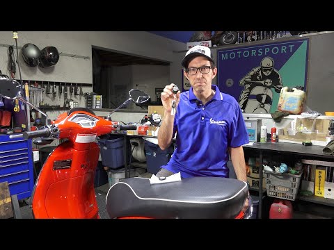Programing a New Key Fob Remote to your 2018 & Newer Vespa GTS 300