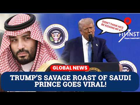 MOMENT: Trump Says Saudi Prince “Didn’t Expect to Be Kissing My A**”
