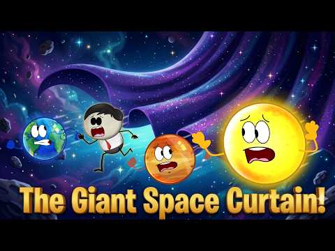 <strong>The</strong> Giant Space Curtain! | #aumsum #<strong>kids</strong> #science