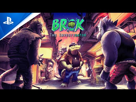 Brok the InvestiGator - Announcement Trailer | PS5 & PS4 Games