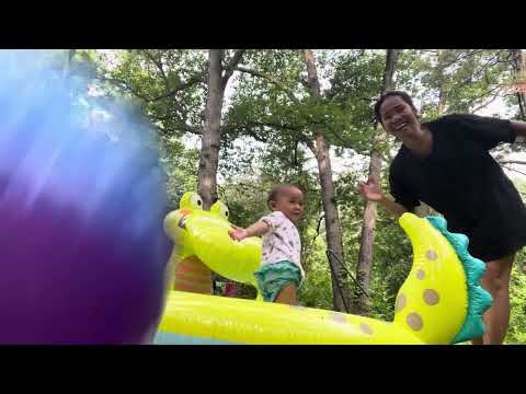 Filling up our new pool - Later Everly’s first music concert 🇵🇭 🇺🇸
