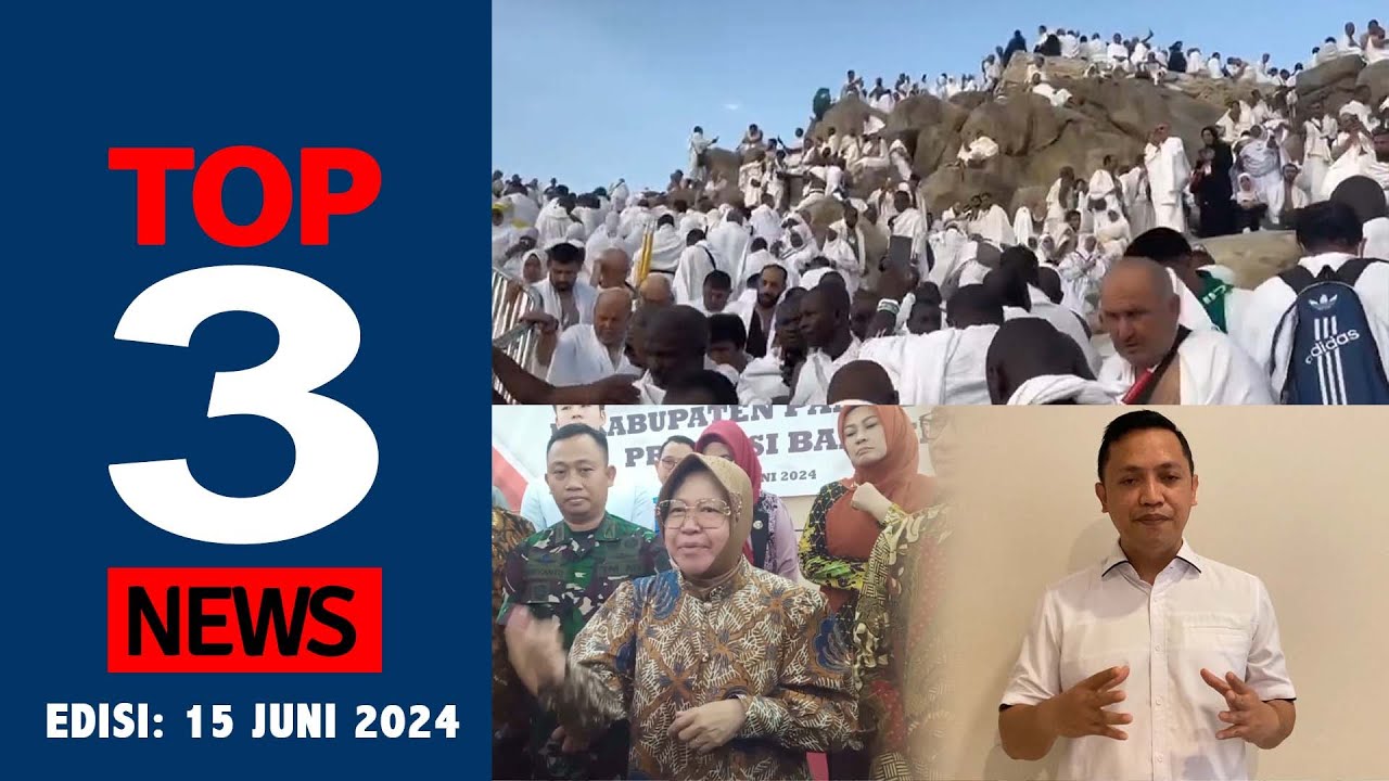 [TOP3NEWS] Puncak Haji 2024, Mensos soal Bansos Korban Judi Online, Staf Hasto Ajukan Praperadilan