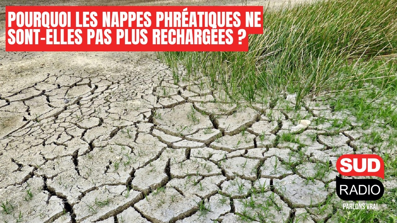 Pourquoi les nappes phréatiques ne sont-elles pas plus rechargées depuis l’hiver dernier ?