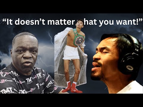“Ryan Garcia has no right to choose anything!” says Jeff Mayweather after he  says he wants Pacquiao