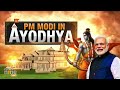 PM Modi | Prime Minister Narendra Modis massive roadshow in Ayodhya | Ram Mandir | News9