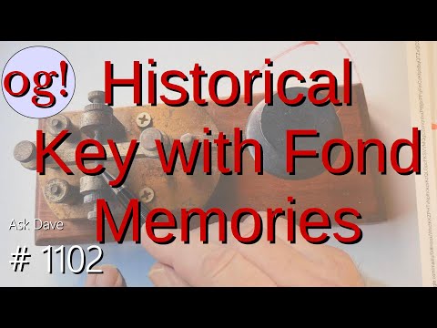 Historical Key with Fond Memories (#1102)